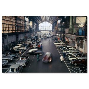 Fabriekshal Quai de Javel ca. 1966