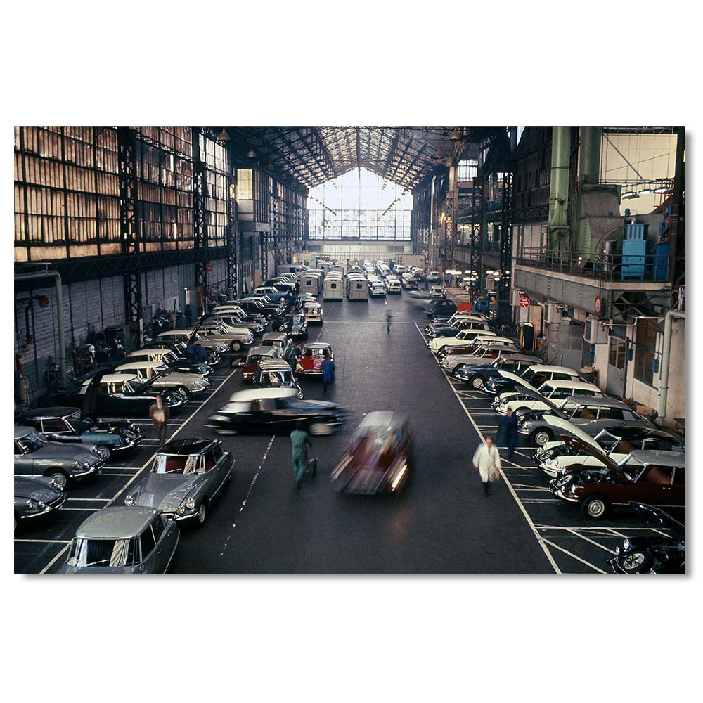 Fabriekshal Quai de Javel ca. 1966